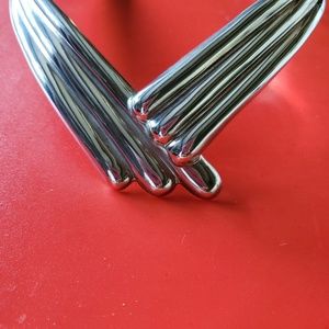 925 Silver V neck choker